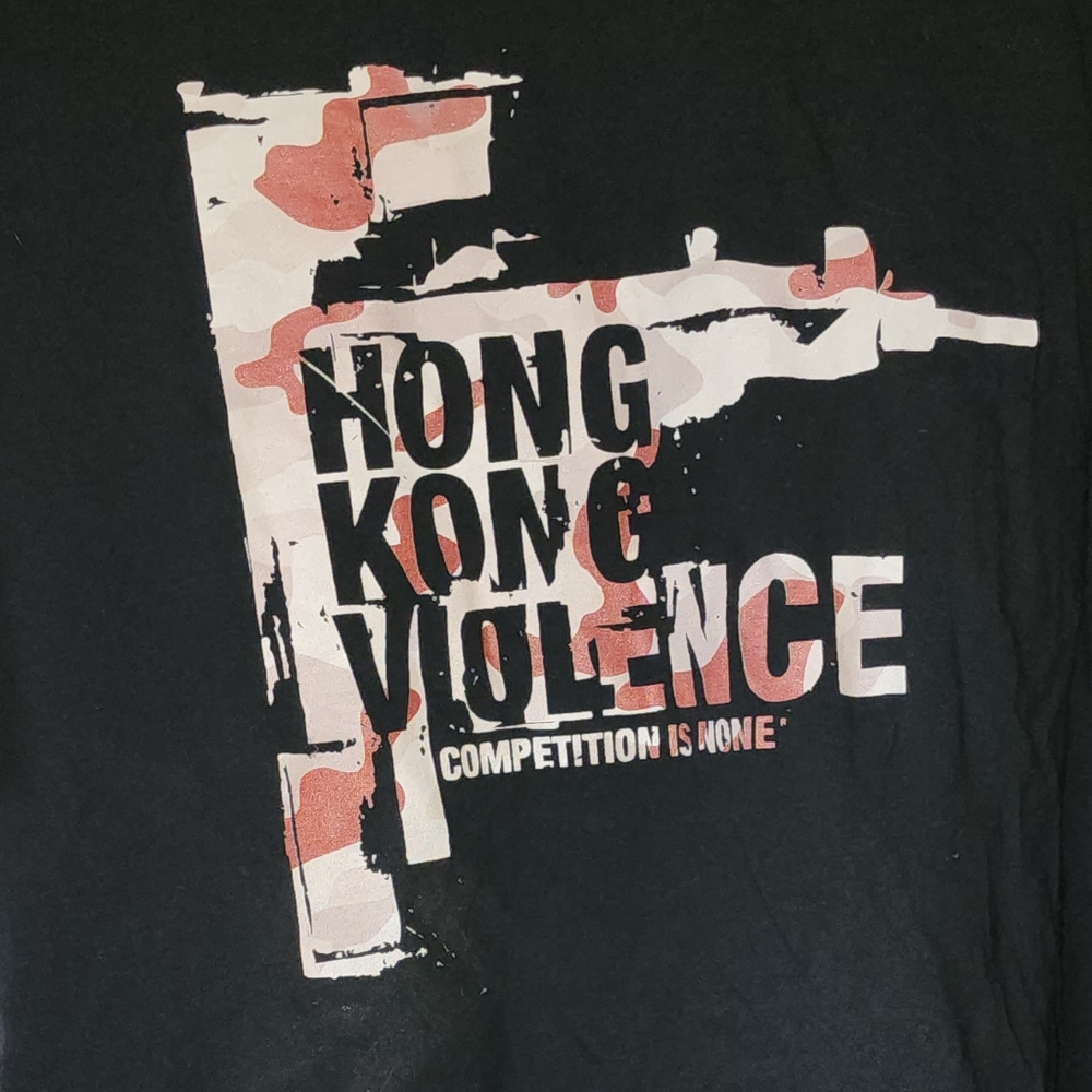 HongKongViolence Camo Tshirt